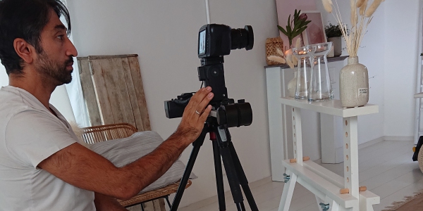 Making Of Videoproduktion Style & Shoot mit Katja Heil - Teamfoto QREATE Serdar Dogan